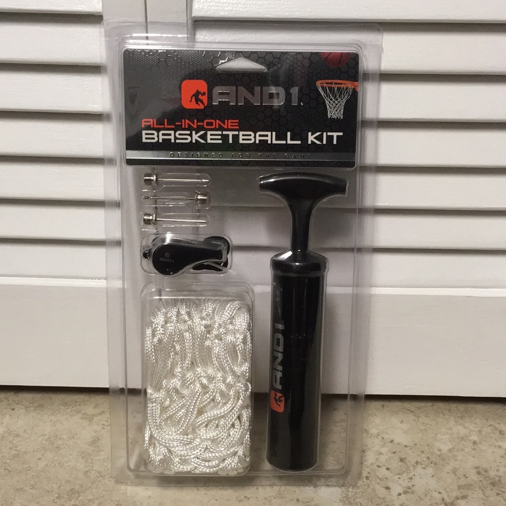 New! AND1 All-In-One Basketball Kit